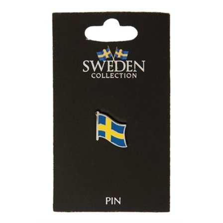 Sverige Souvenir Pin, Flagga