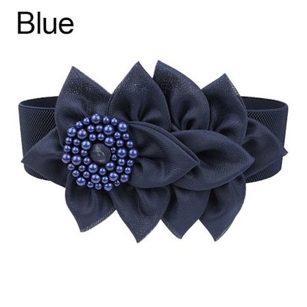 Joustava vyötärönauha SININEN