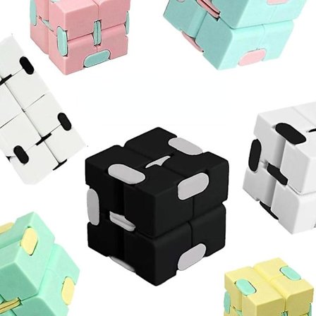 Lindra Stress Rolig Handspels Fyrhörns Labyrintleksaker