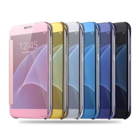 Iphone 6/6s - Leman Stilrent Clear View-fodral (original) Svart
