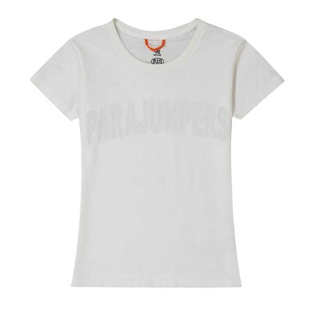 Parajumpers Unisex Vuxen Brand Logo T-Shirt S Off White