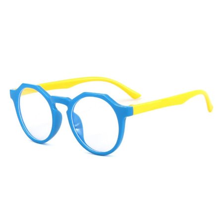 Anti-blått lys for barn Runde briller 3 3