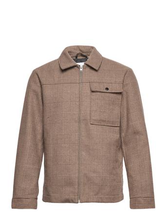 Jjjohnson Wool Jacket Villakangastakki Ruskea Jack & J S