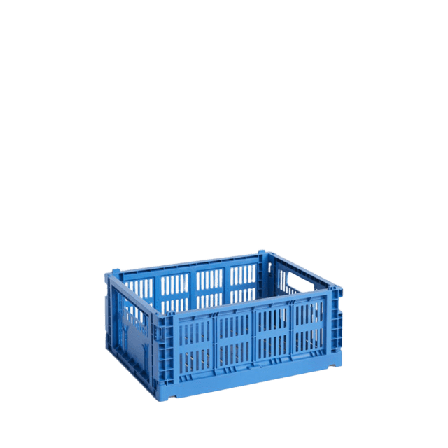 HAY Colour Crate Medium Förvaring Blå M