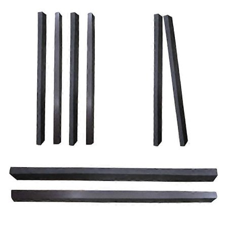 Magnetisk dörrskyddslist Högdensitetsskum ståldörr allmänt skydd mot kollisioner, knackningar och dörrsmällar