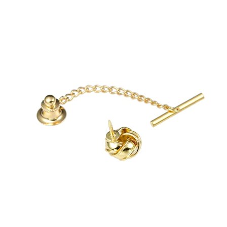 Fashion Tie Clip tie tack Håndlavet rund bold Metal Tie Pin,1pc-g