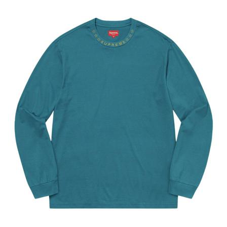 Supreme, T-Shirts Blauw, Heren, Maat:M