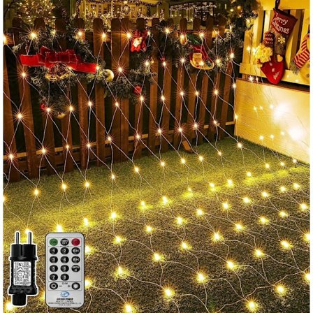 200 LED Net String Lights 3M x 2M, Udendørs Net Lights Egnet til