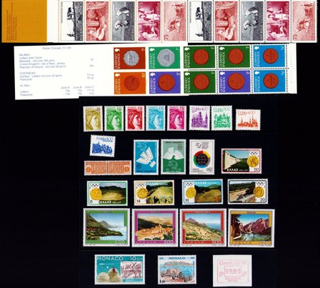 Europæiske lande - Frimærkepakke - Postfrisk