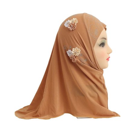 Islamisk Scarf Head Wrap CAMEL