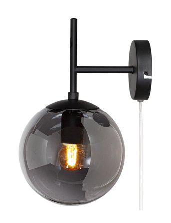 By Rydéns Boyle Wall Lamp - Black - 18X21.5X31CM