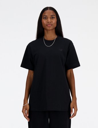 New Balance Athletics Jersey T-Shirt - Black - M