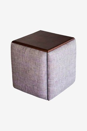 Loft24 - Ottoman Mexico - Flerfärgad - Fotpallar & puffar - Från Homeroom