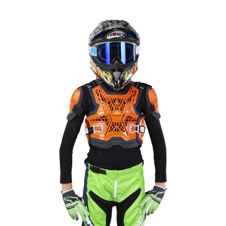 Peto Acerbis Gravity Niño Naranja Talla única