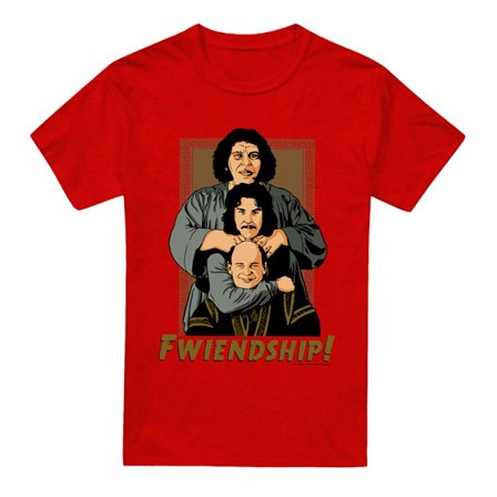 The Princess Bride Unisex Vuxen Vänskap T-Shirt XL Röd