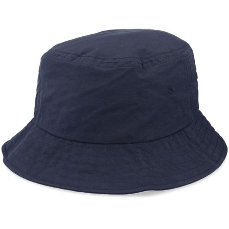 Yupoong - Svart bucket Hatt - Water Repellent Black Bucket @ Hatstore