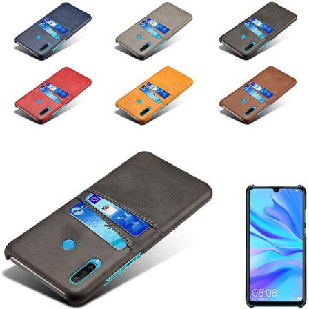 Huawei P30 Lite -korttikotelo, suojakuori, korttipaikka, laturi, kuulokkeet