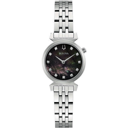 Bulova Woman - 96p221 - Regatta , Grijs , Dames , Maat: ONE Size Horloges