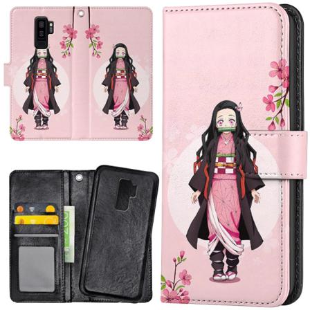 Samsung Galaxy S9 Plus - Plånboksfodral/Skal Anime