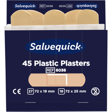 Plaster Plast 6x45 stk