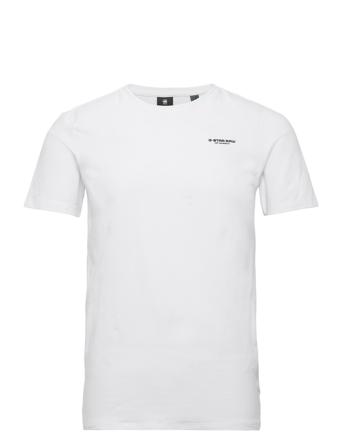 Slim Base R T S\S T-shirts Short-sleeved Vit G-Star RAW