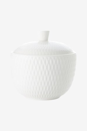 Maxwell & Williams - Sokeriastia Diamonds Round - Valkoinen - Kulhot - - Homeroom