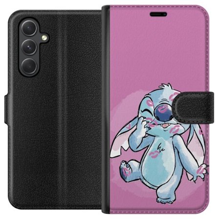 Yhteensopiva Lompakkokotelo Samsung Galaxy A35 Stitch Puss