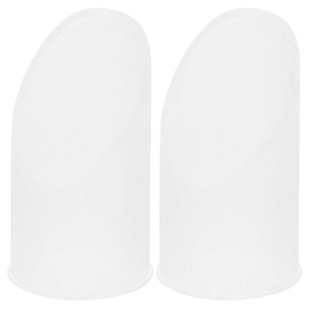 2 stk. Tudbeskyttere til tekande Anti-lækage Tekande Tudbeskyttere Beskyttende silikonebetræk (LGL)