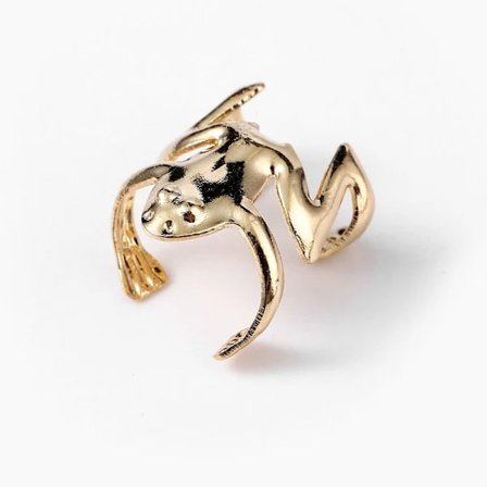 6 st Mini Öronstift Öronklämma GULD Guld