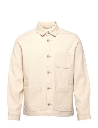 Assembly Jacket Jeansjacka Denimjacka Beige Folk