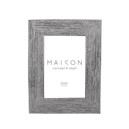 Valokuvakehys 16x20cm hopea polyresiinilasi