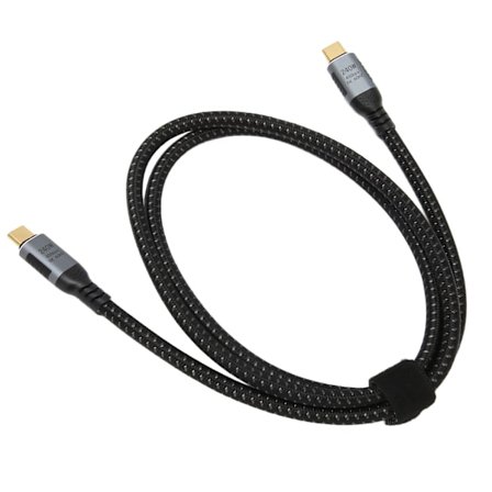 USB 4.0 Gen 3-kabel 40 Gbps 240 W laddning 8K 60 Hz Typ C till Typ C 150 cm 59,1 tum för bärbar dator surfplatta