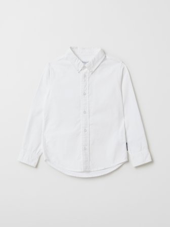 Polarn O. Pyret - Oxford shirt - 116 - Childrenswear - white