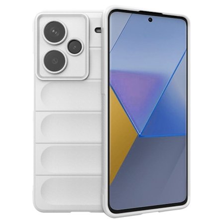 Mjukt greppformat Xiaomi Redmi Note 13 Pro skal - Vit