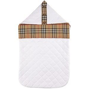 Kids - Burberry White Iggy Sleeping Bag 6-9 Months - All in ones - 6-9 months - White - Junge