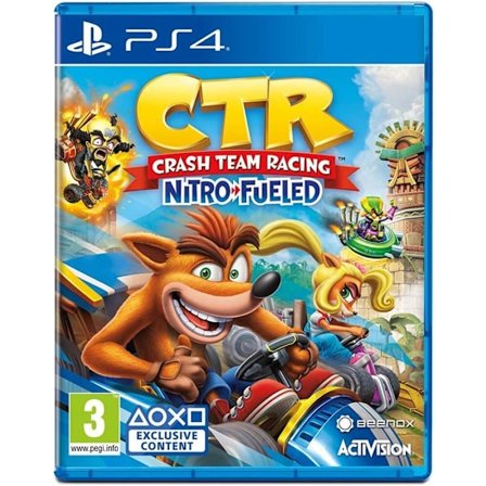 Racingspel - Activision - Crash Team Racing Nitro Fueled - 1 till 4 spelare - PEGI 3+ - PS4
