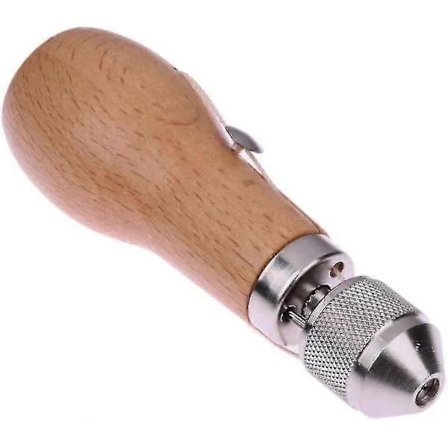 Lærsømssett Nål og vokset tråd Lærseil Canvas Tung Reparasjon Profesjonell Sømmer Sylverktøy (1 stk