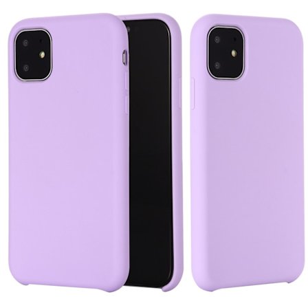Silikonikuori iPhone 11 Vaalean Lila