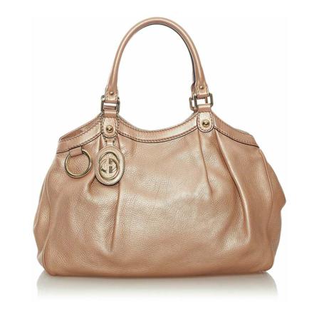 Gucci Vintage Tote Tass , Bruin , Dames , Maat: ONE Size Vintage Tassen