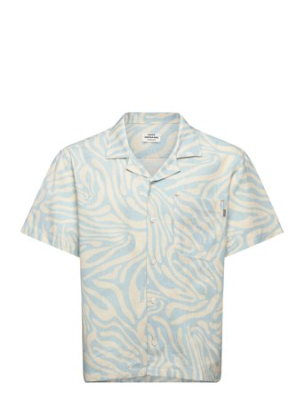 Mads Nørgaard Armando Kenni Aop Shirt - Blue - 16