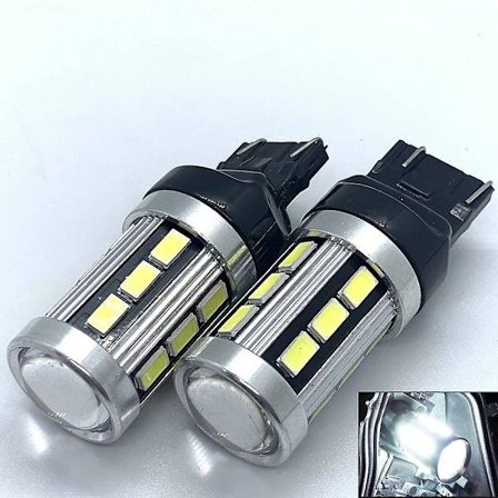 X Drl -polttimot Vauxhall - Opel Corsa D 580 7443 T20 Super White Xenon Look