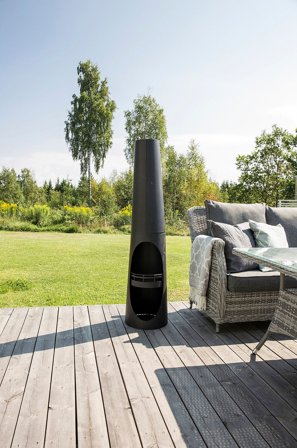 Venture Home - Tulipesä Bastian - Musta - Tulisijat & terassilämmittimet - - Homeroom