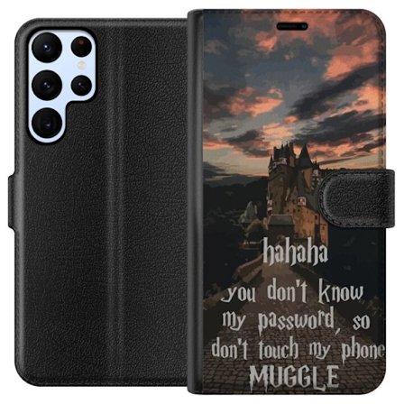 Kompatibelt Lommeboketui til Samsung Galaxy S22 Ultra 5G Harry Potter