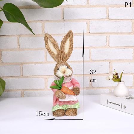 1. Hjemmeinnredning Kreativ tegneseriefotorekvisitt påske 1