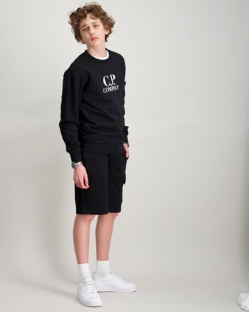 C.P. Company SHORTS Svart Shorts Gutt - Kids Brand Store