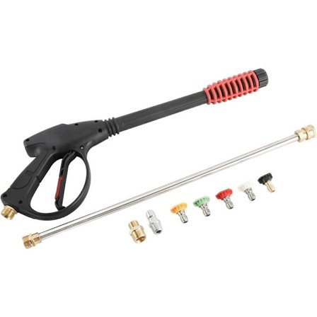 Högtrycksspruta 250bar M22-adapter med 5 munstycken för högtryckstvätt