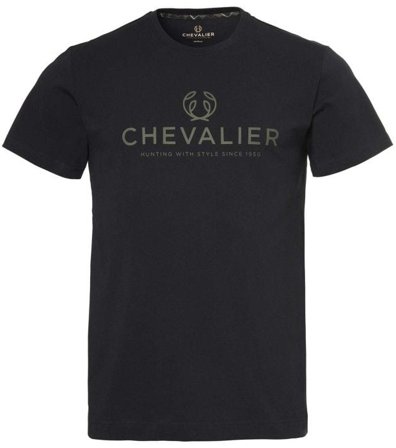 Chevalier M's Logo T-shirt Black Night