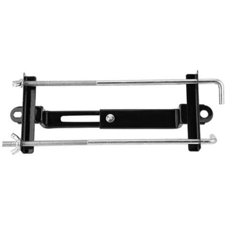 Batteriholderbrakett, universell justerbar tverrstangbatteriholderbrakett for bil SUV