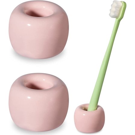 Smidig Mini Keramik Tandborsthållare Stativ för Badrum Van