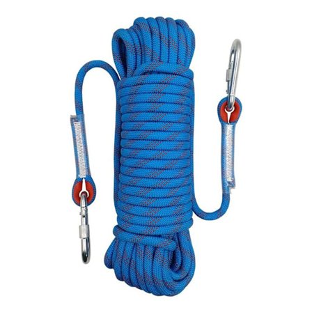 Ulkokäyttöön tarkoitettu kiipeilyköysi, ulkokäyttöön tarkoitettu kiipeilyköysi, punottu nailonköysi, 10 m
